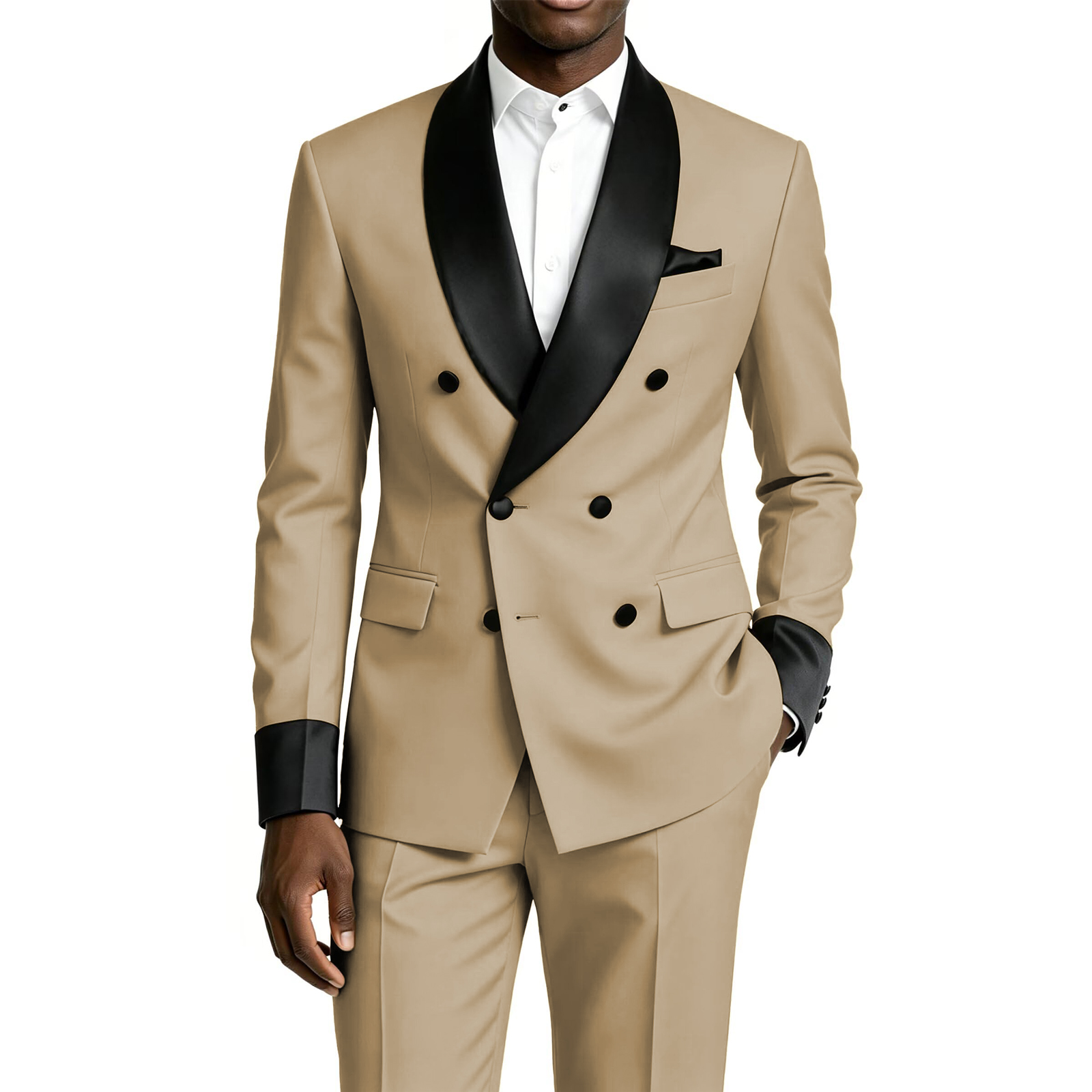 Men'S Formal Dinner Wear - Męski smoking dwuczęściowy, garnitur męski slim