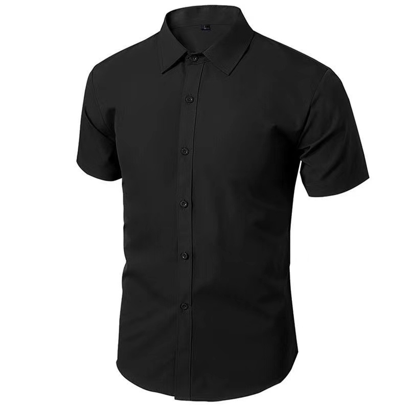 Men'S Gothic Formal Wear - Męska koszula z krótkim rękawem w