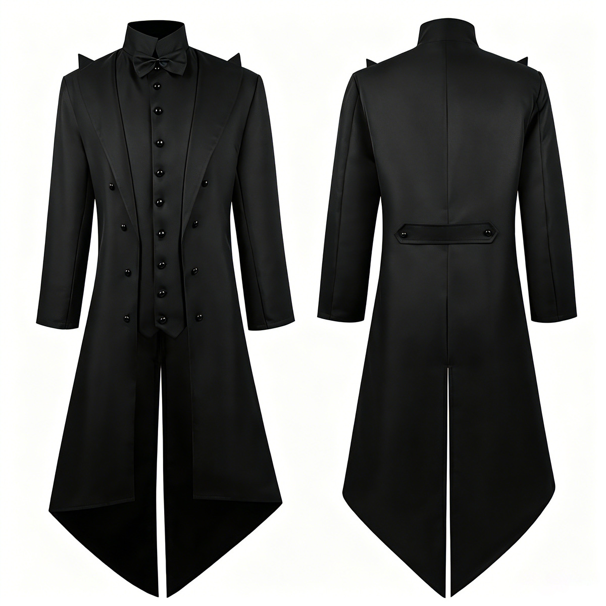 Men'S Gothic Formal Wear - Męski frak w stylu vintage gotyckim,