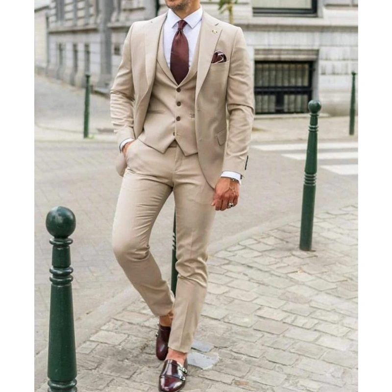 Men'S Formal Dinner Wear - Garnitury męskie z klapami w szpic,
