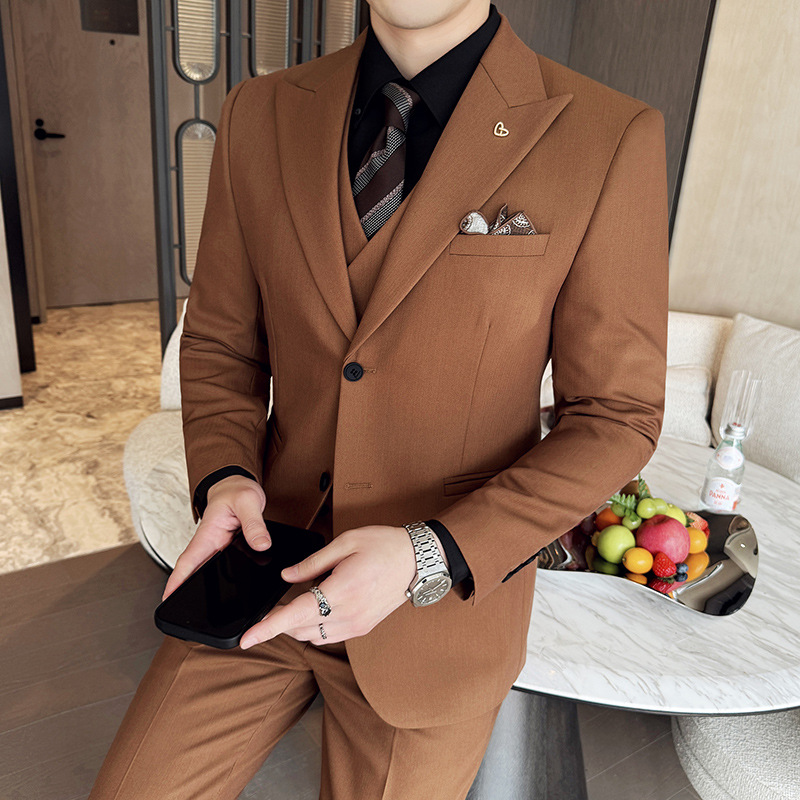 Białe męskie garnitury 3-częśc – Men'S Formal Dinner Wear recenzja i cena