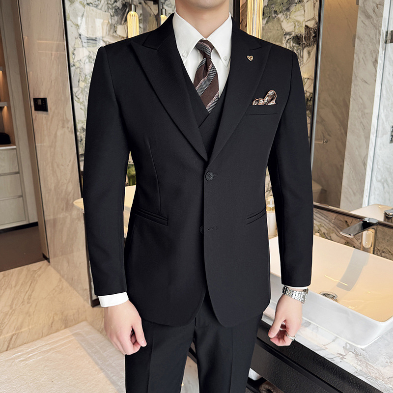 Białe męskie garnitury 3-częśc – Men'S Formal Dinner Wear recenzja i cena
