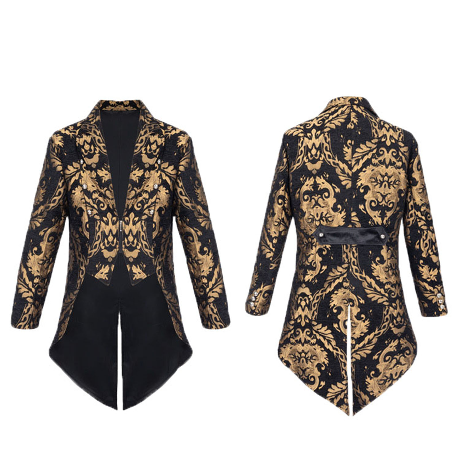 Męski frak średniowieczny Stea – Men'S Gothic Formal Wear recenzja i cena