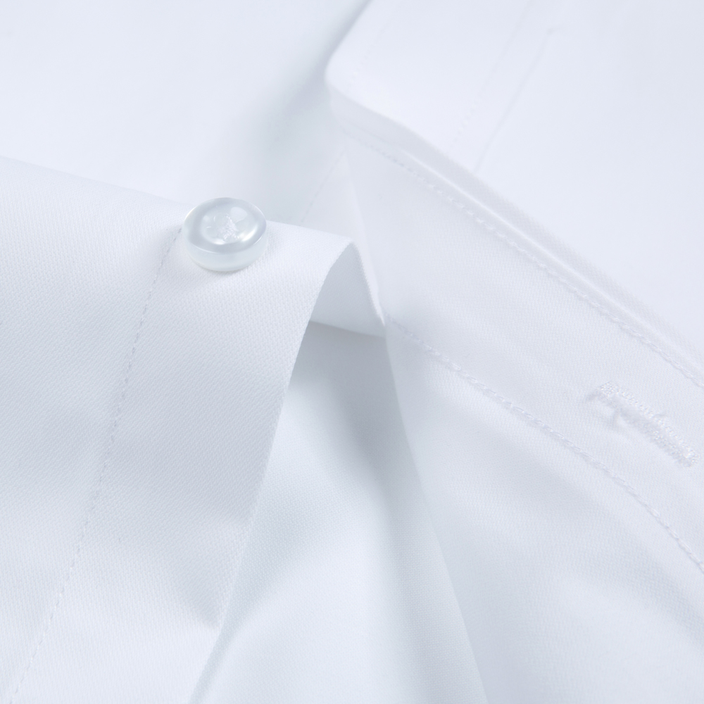 Biała koszula męska z długim r – Men Formal Office Wear Shirts recenzja i cena