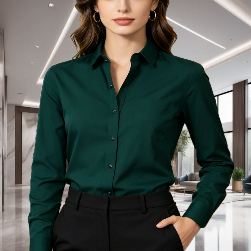 1 szt. Koszula unisex z długim – Men Formal Office Wear Shirts recenzja i cena