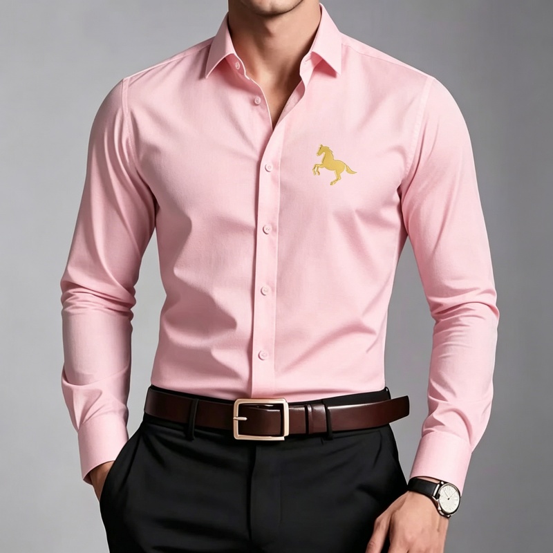 Eleganckie koszule męskie ze z – Men Formal Office Wear Shirts recenzja i cena