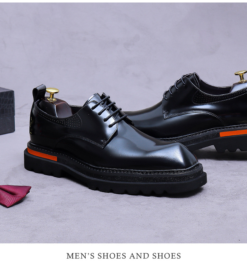 Męskie lakierowane buty wizyto – Patent Leather Oxford recenzja i cena