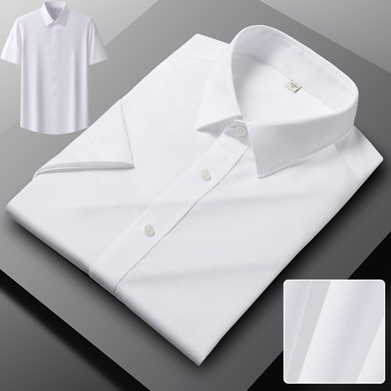 Koszula biznesowa męska z dług – Men Formal Office Wear Shirts recenzja i cena