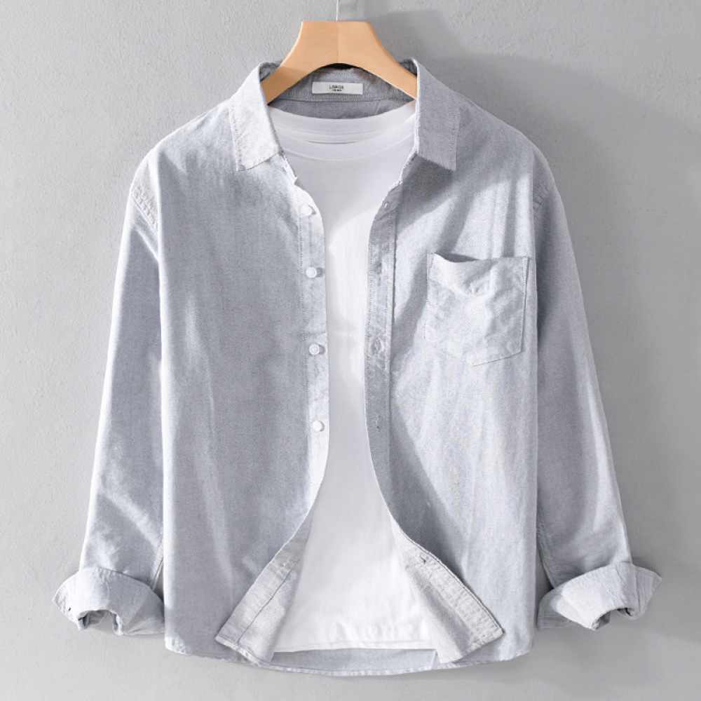 Modna męska koszula z długim r – Men Formal Office Wear Shirts recenzja i cena