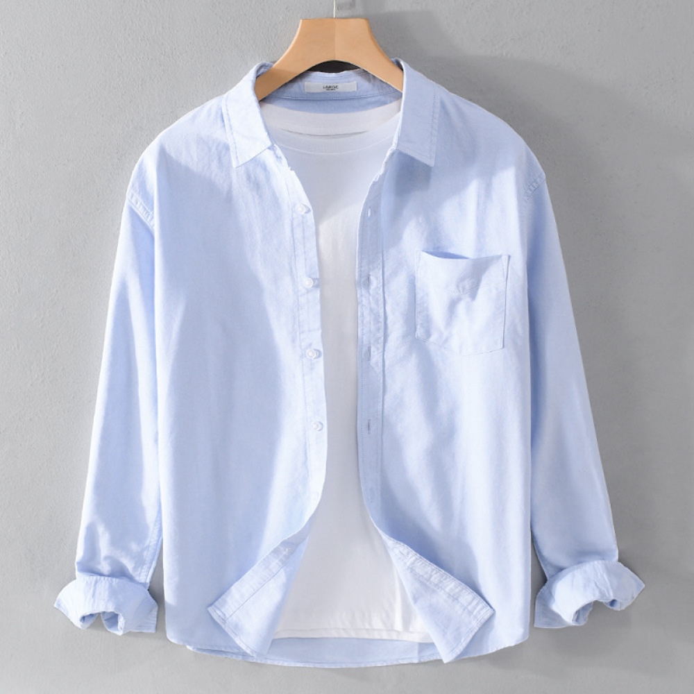 Modna męska koszula z długim r – Men Formal Office Wear Shirts recenzja i cena