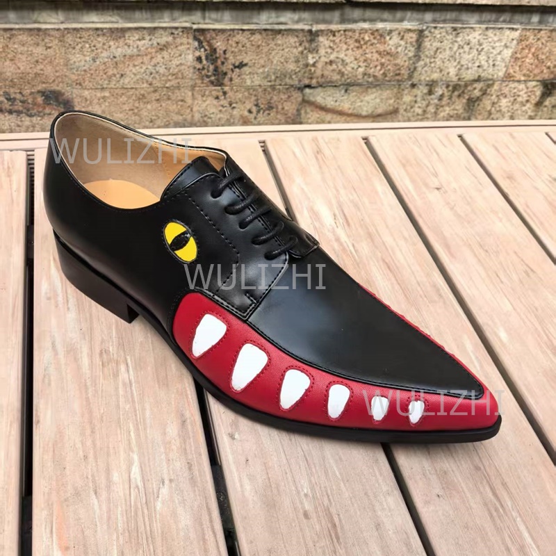 Męskie czarne skórzane mokasyn – Patent Leather Oxford recenzja i cena