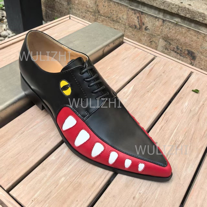 Męskie czarne skórzane mokasyn – Patent Leather Oxford recenzja i cena