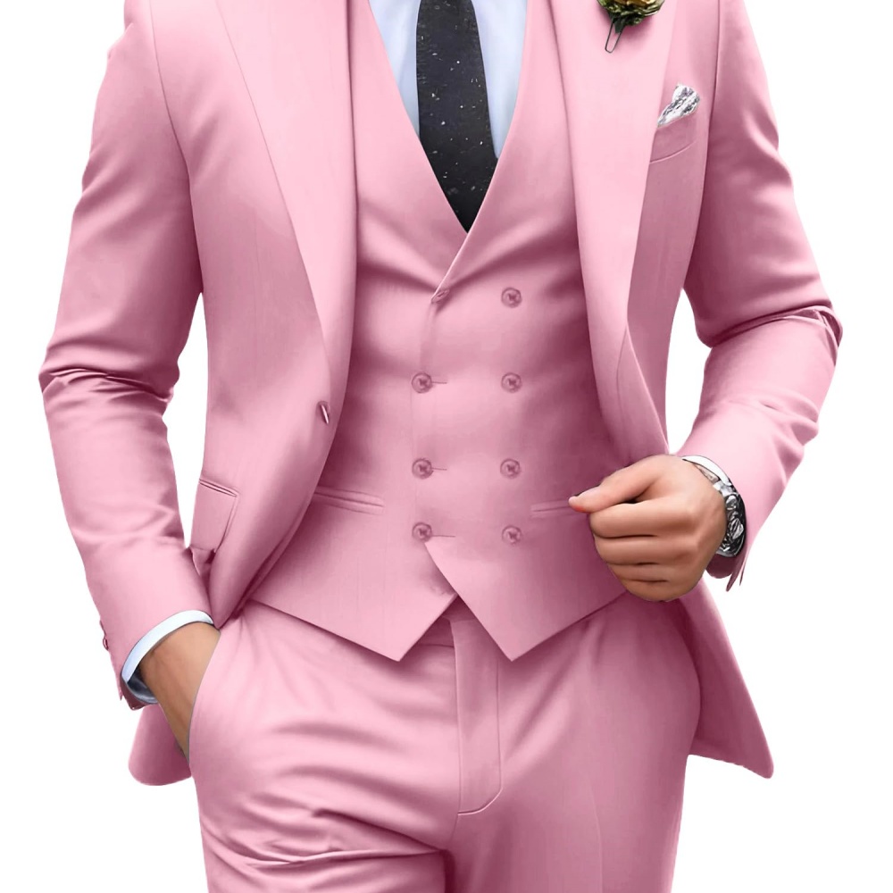 3-częściowe garnitury męskie w – Men Formal Wear Outfits recenzja i cena