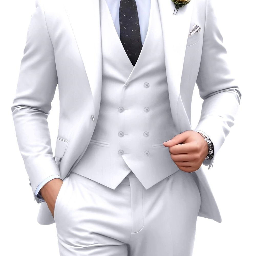 3-częściowe garnitury męskie w – Men Formal Wear Outfits recenzja i cena
