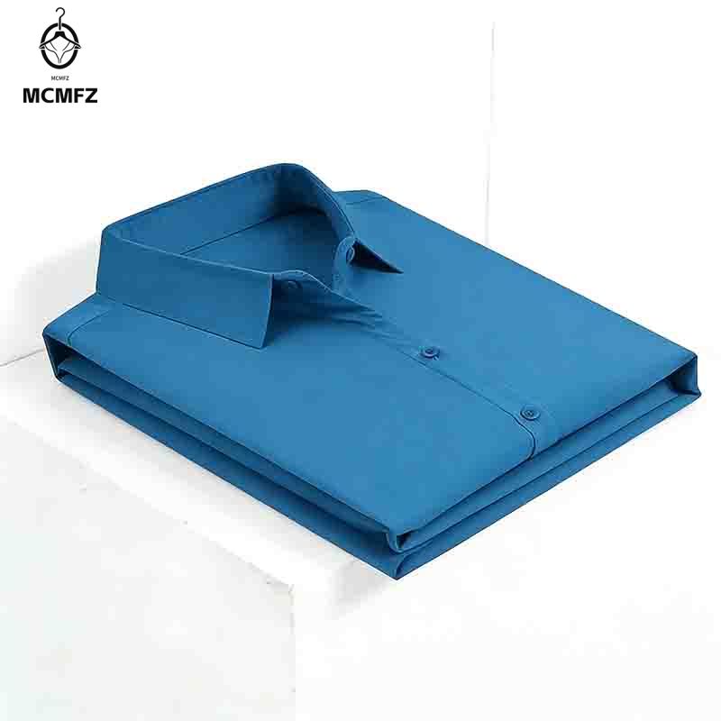 Męska koszula z krótkim rękawe – Men Formal Office Wear Shirts recenzja i cena