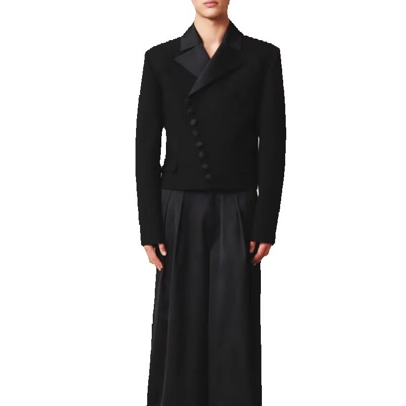 Luźny męski garnitur, zestaw s – Men Formal Wear Outfits recenzja i cena