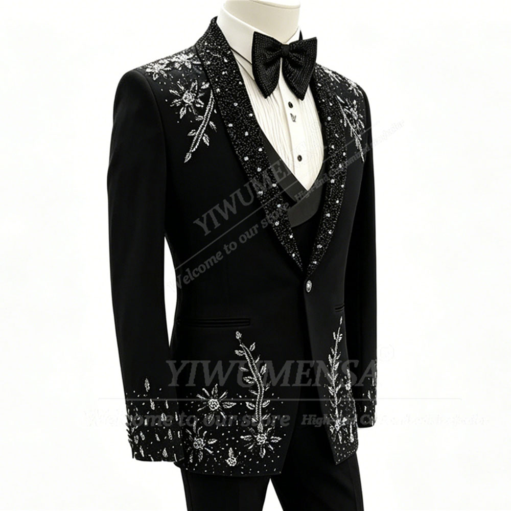 Elegancki garnitur z kryształk – Men'S Formal Dinner Wear recenzja i cena