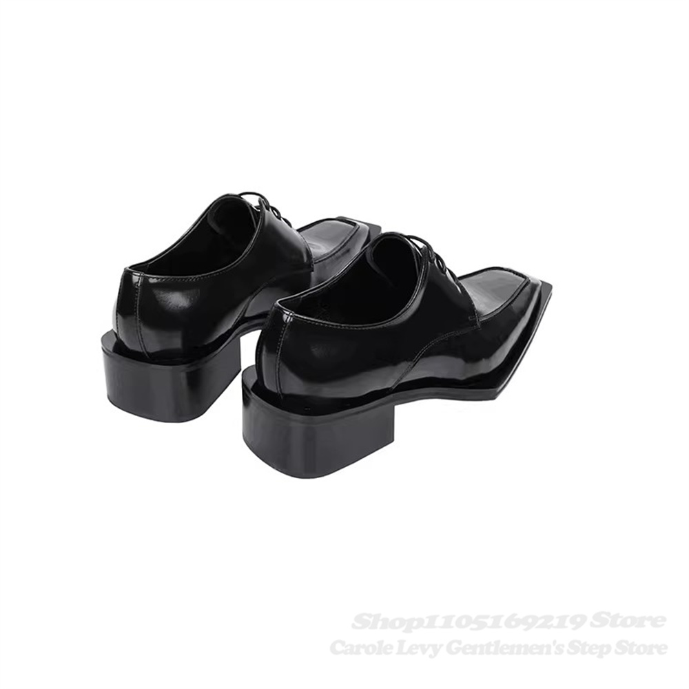 Czarne lakierowane męskie buty – Patent Leather Oxford recenzja i cena