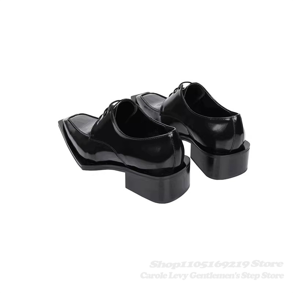 Czarne lakierowane męskie buty – Patent Leather Oxford recenzja i cena