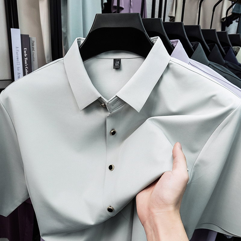Męska koszula na lato 2026, co – Men Formal Office Wear Shirts recenzja i cena