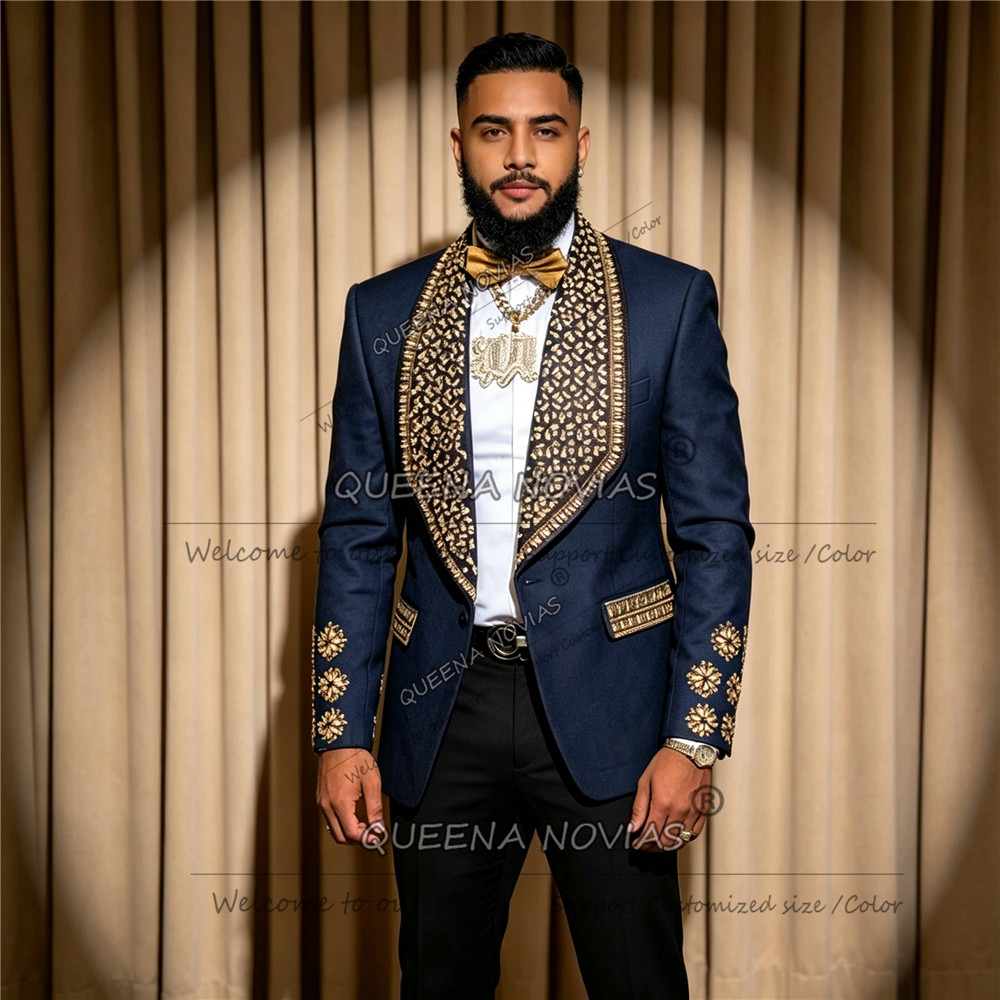 Ekskluzywny smoking ślubny dla – Men Formal Wear Outfits recenzja i cena